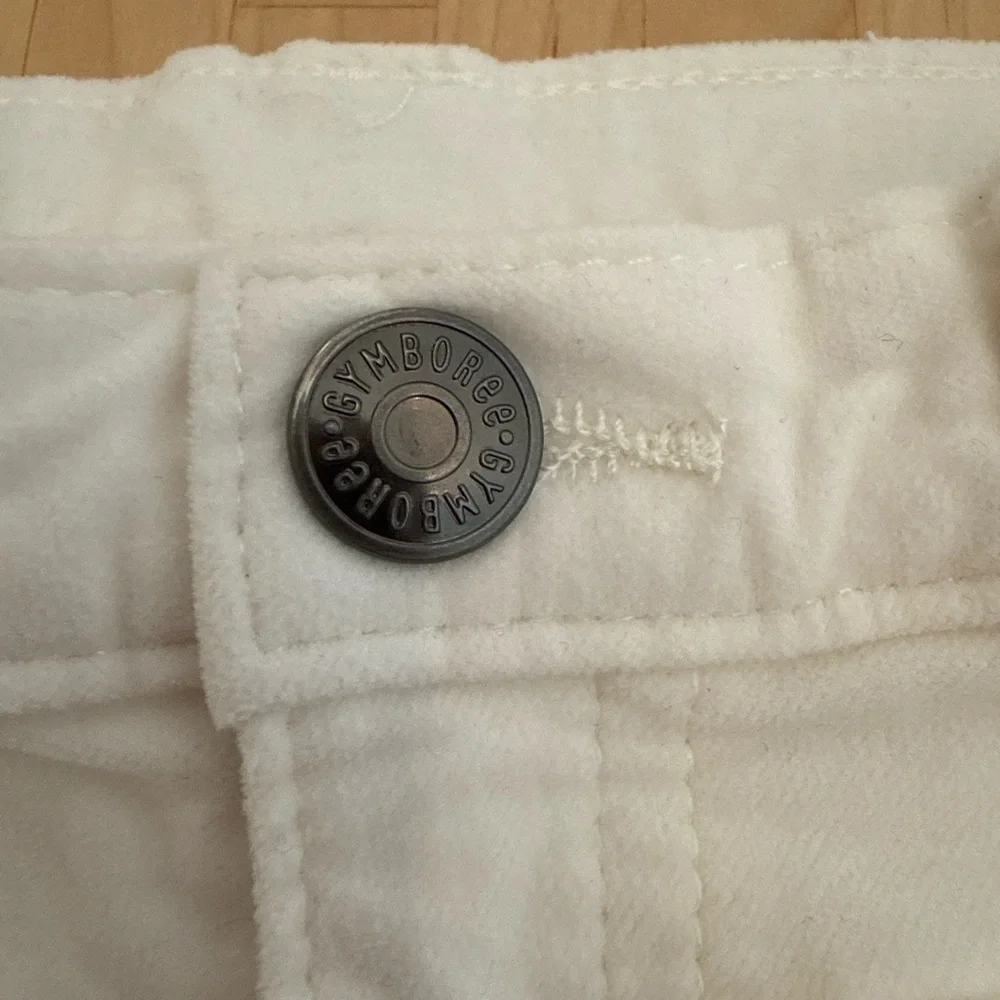 Gymboree Girls 5T White Velvet Bootcut Pants NWOT Soft Dressy Holiday